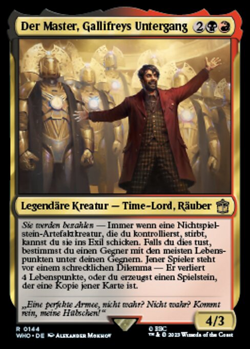 The Master, Gallifrey's End