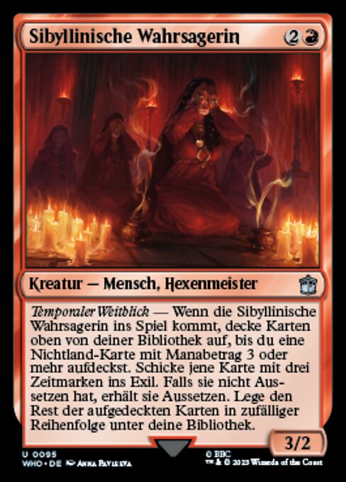 Sibyllinische Wahrsagerin