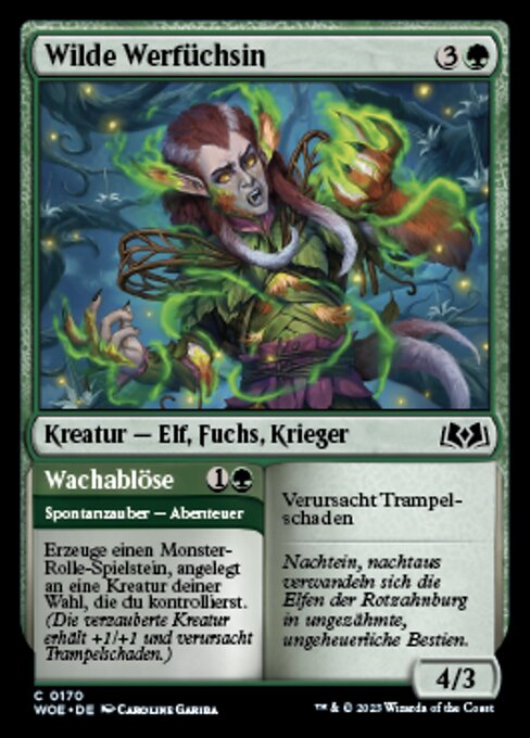 Ferocious Werefox // Guard Change