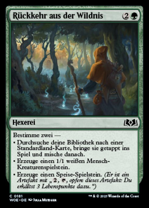 Rückkehr aus der Wildnis