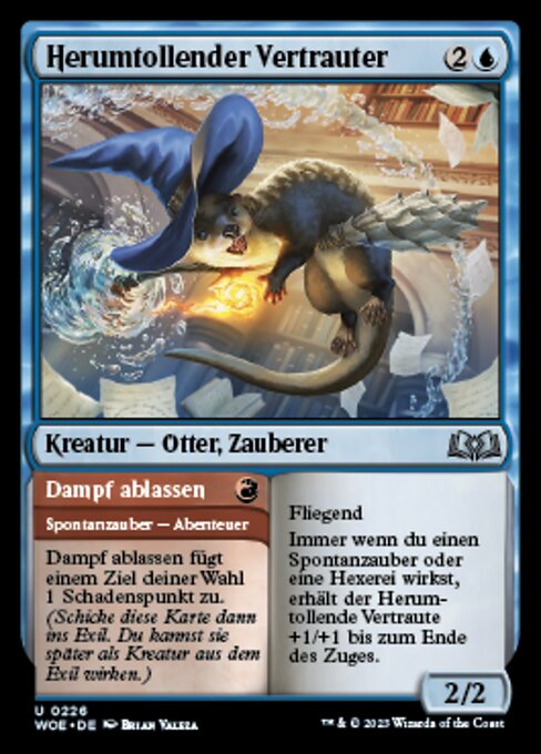 Frolicking Familiar // Blow Off Steam