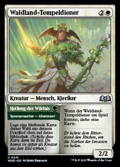 Woodland Acolyte // Mend the Wilds