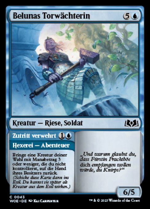 Beluna's Gatekeeper // Entry Denied