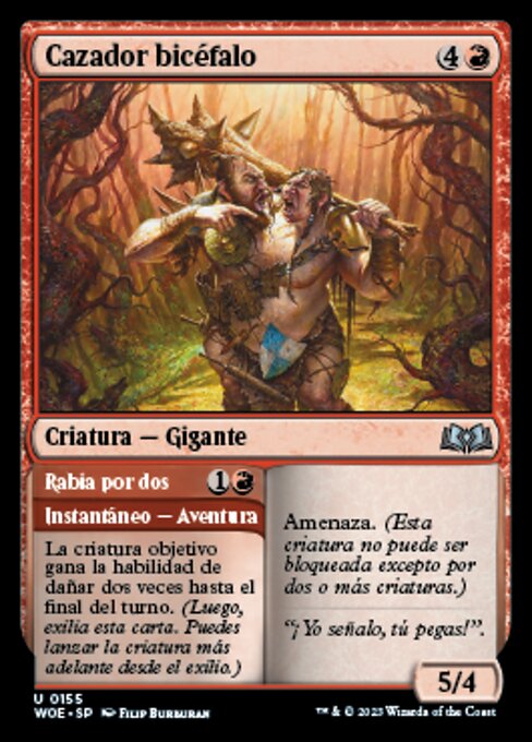 Two-Headed Hunter // Twice the Rage