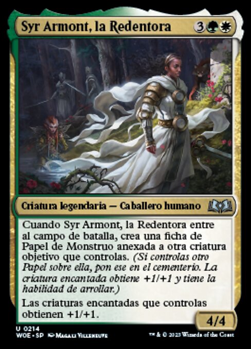 Syr Armont, la Redentora