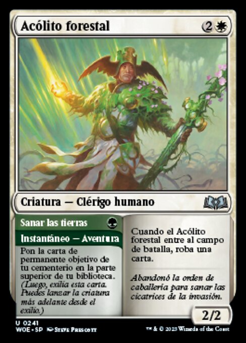 Woodland Acolyte // Mend the Wilds