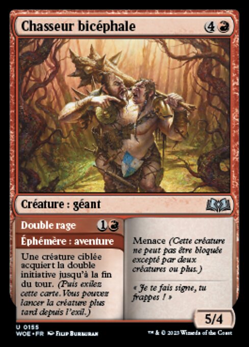 Two-Headed Hunter // Twice the Rage