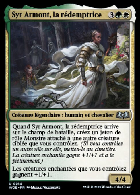 Syr Armont, the Redeemer