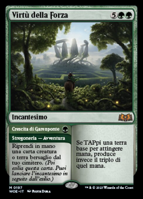 Virtue of Strength // Garenbrig Growth