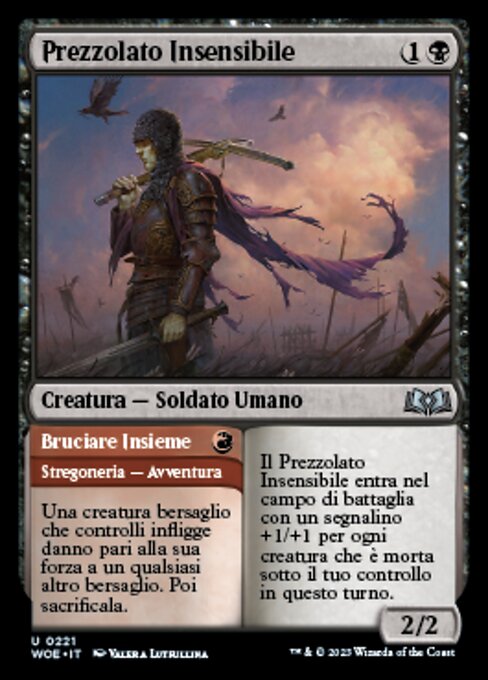 Callous Sell-Sword // Burn Together