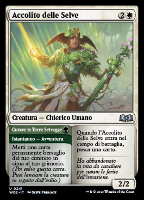 Woodland Acolyte // Mend the Wilds