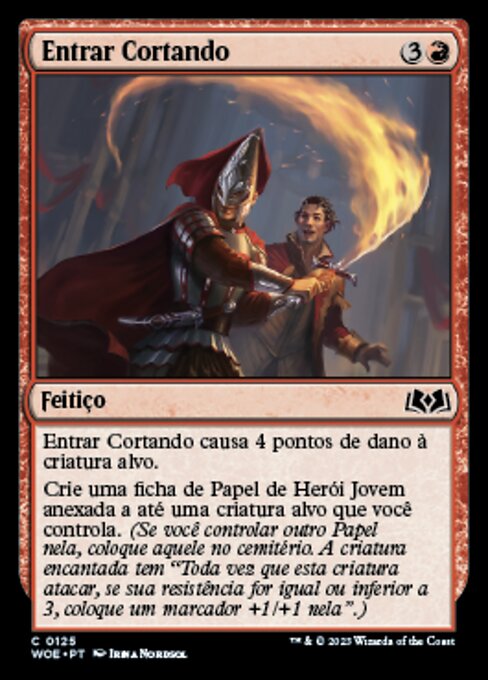 Entrar Cortando