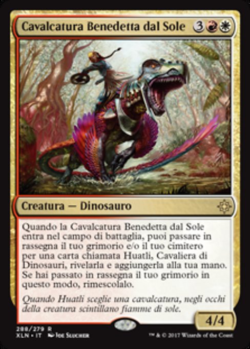 Cavalcatura Benedetta dal Sole