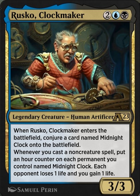 Rusko, Clockmaker