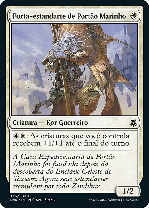 Porta-estandarte de Portão Marinho